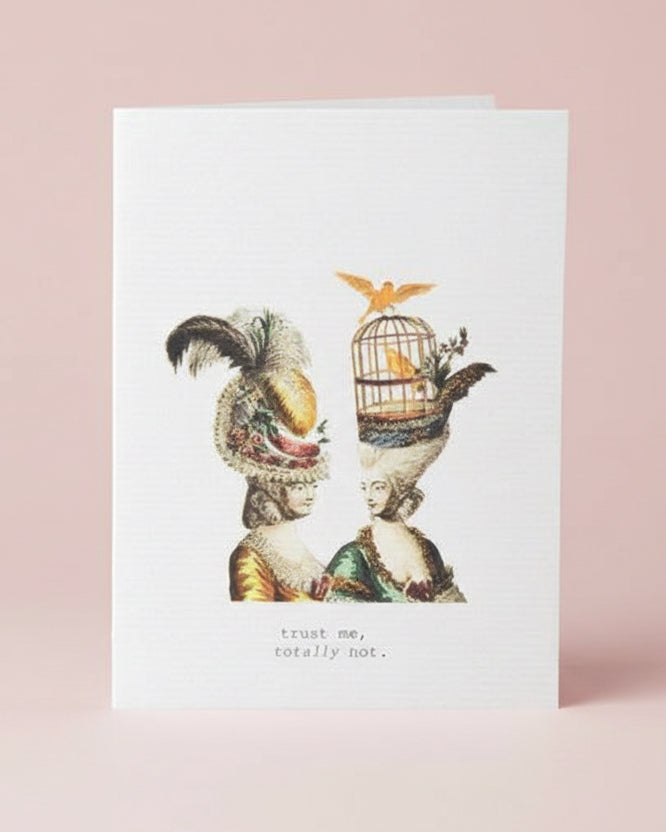 Trust Me Totally Hot Greeting Card