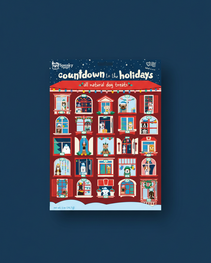 Advent Calendar - 25 Days of Dog Treats - Holiday