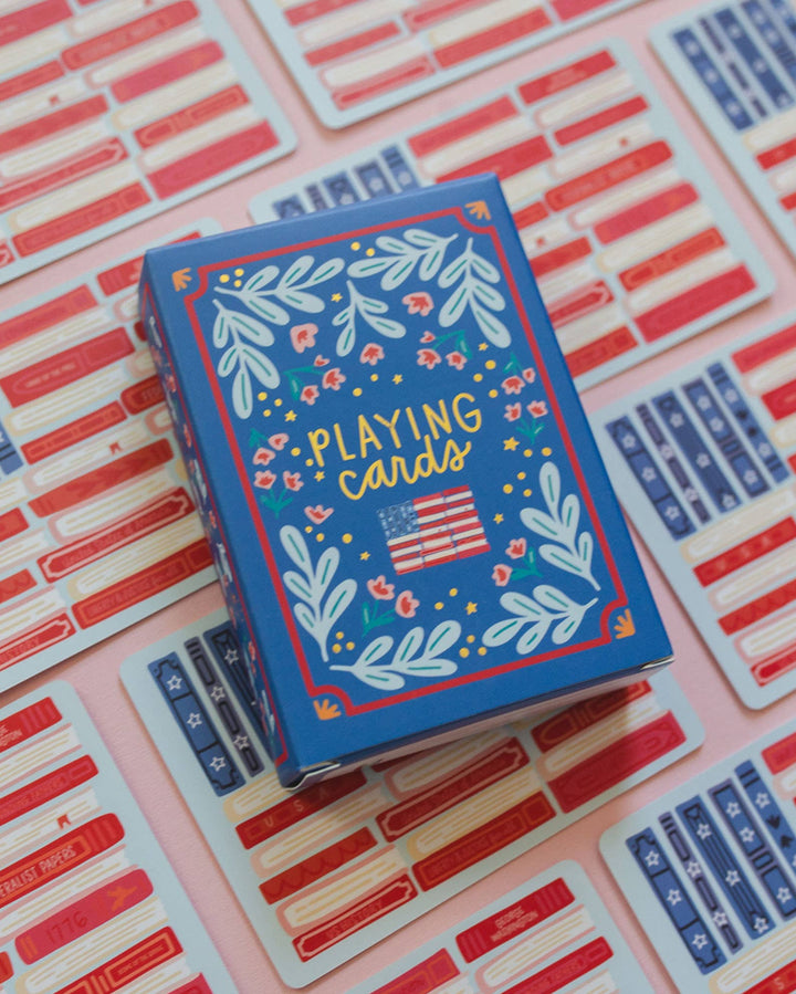 American Flag Books Deck of Playing Cards