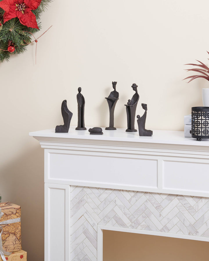 Modern Iron Nativity