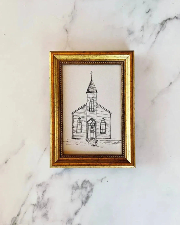 Country Church - Giclée