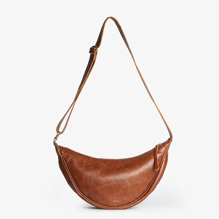 Moon Sling Leather Bag