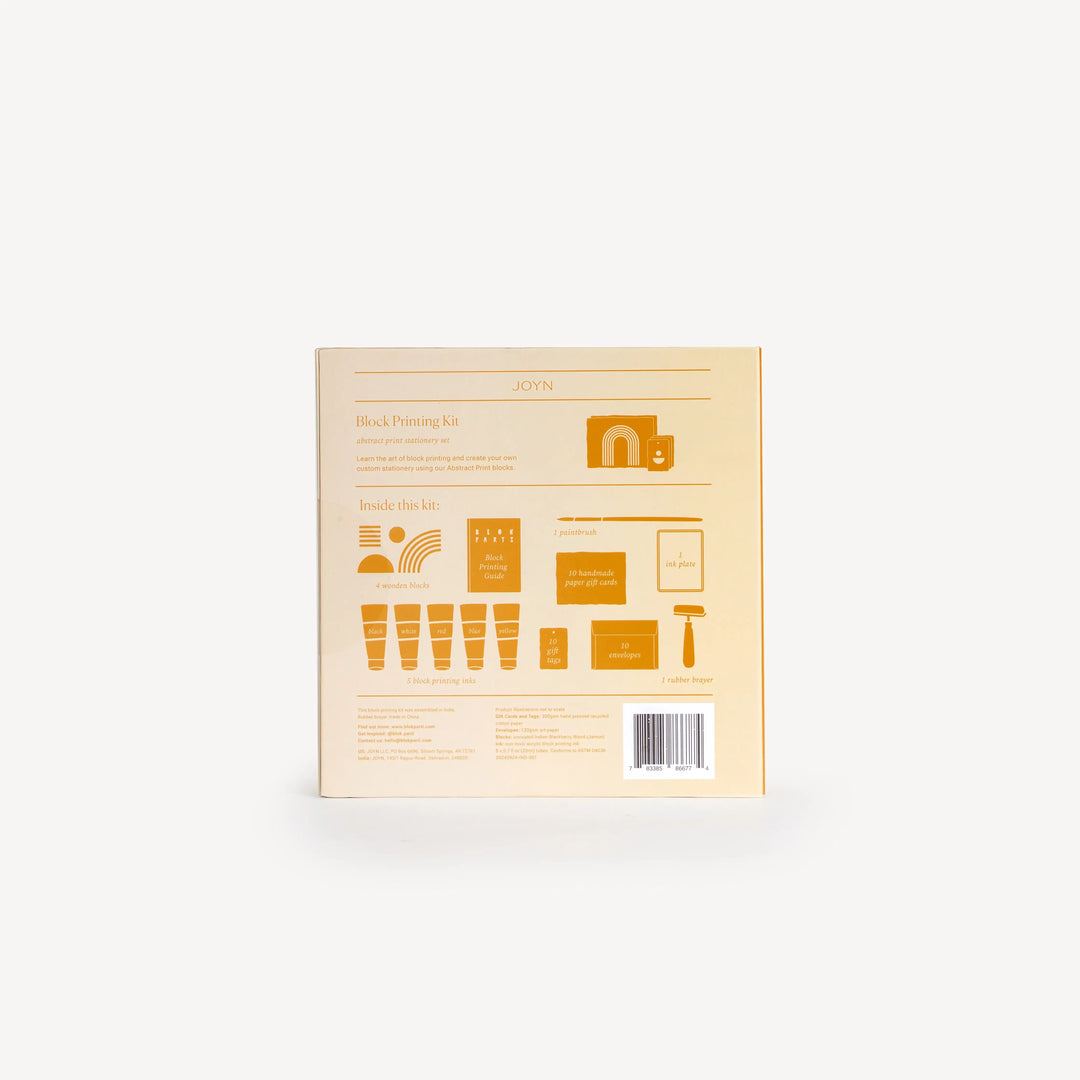 BLOK PARTI Stationery Kit - Abstract Print