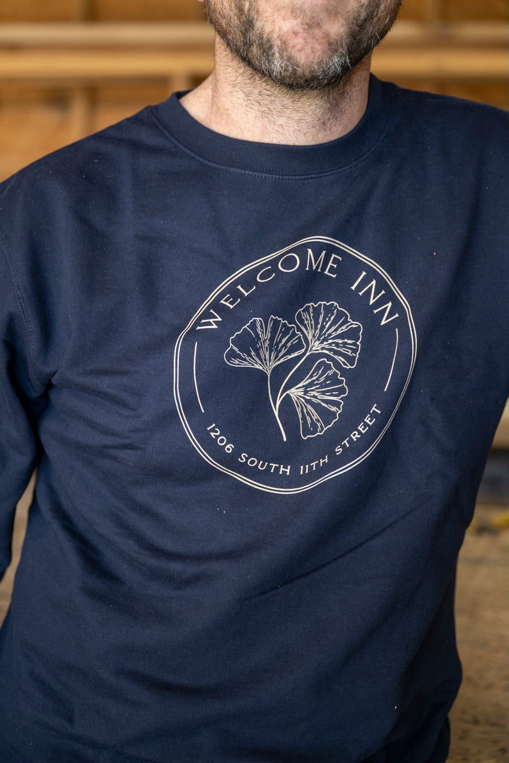 Welcome Inn Sweatshirt - Navy