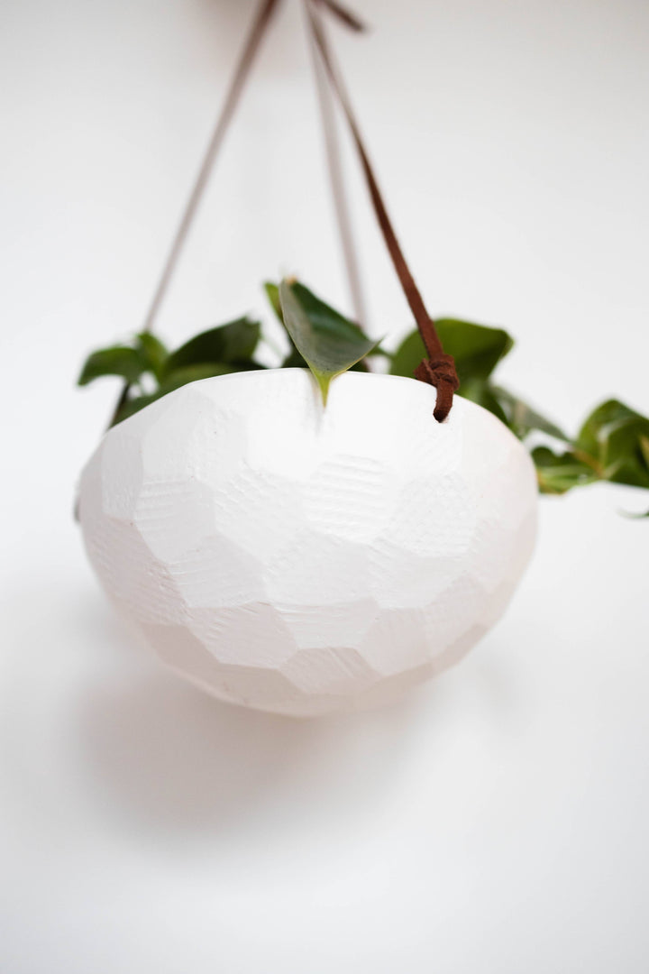 Hanging Planter - Small Handmade Ceramic Plant Hanger