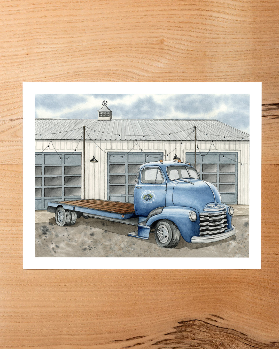 Berry Farm Truck Print