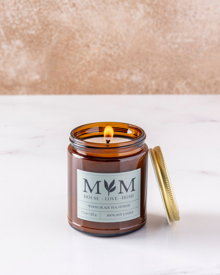 Marrs Signature Wood Candle