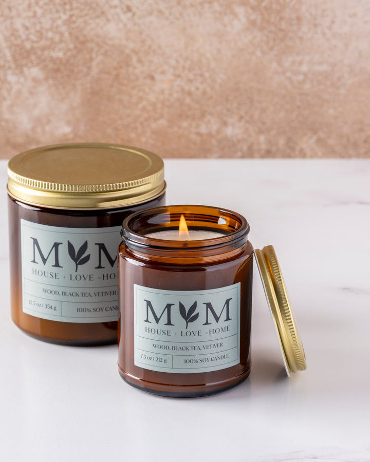 Marrs Signature Wood Candle