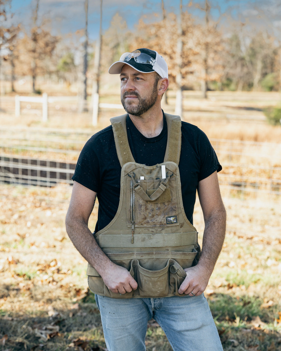 Atlas 46 JourneyMESH Chest Rig with Cargo Pockets v2 - Coyote