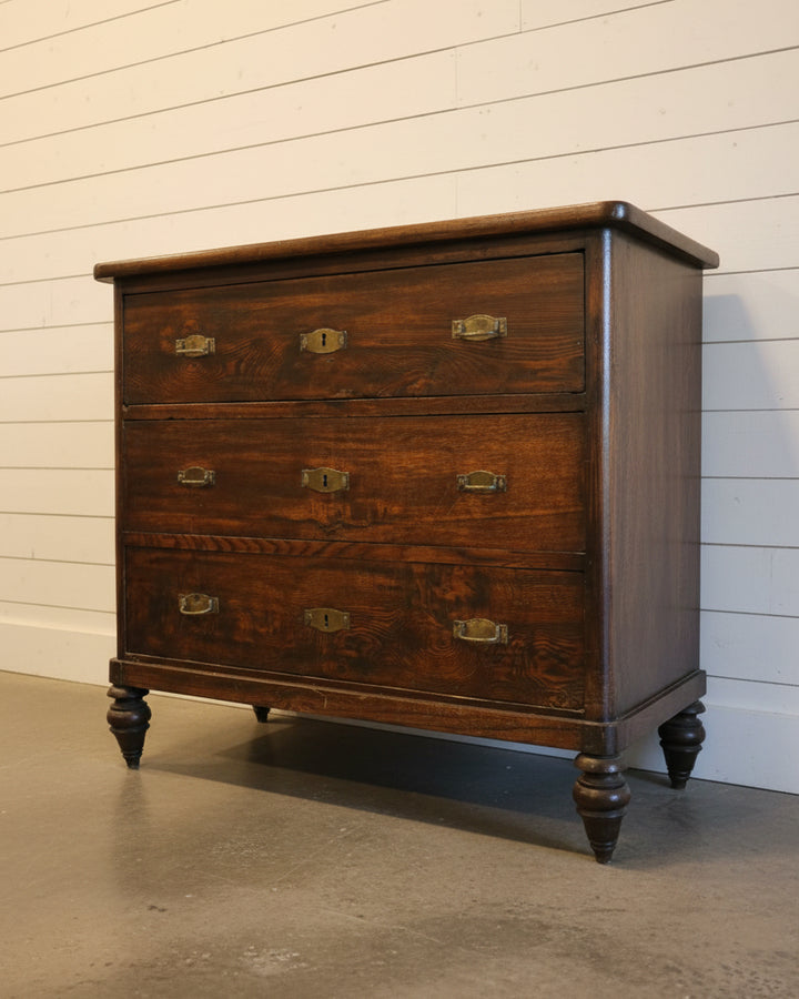 19th Century Tuscan Chestnut Chest of Drawers