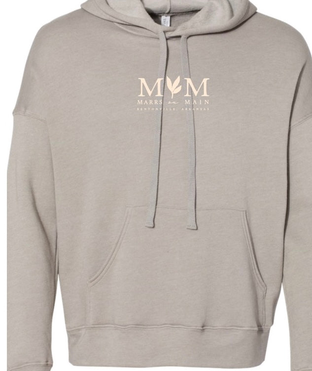 Marrs On Main Hoodie - Stone