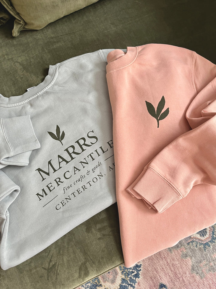 Marrs Mercantile Blush Crewneck