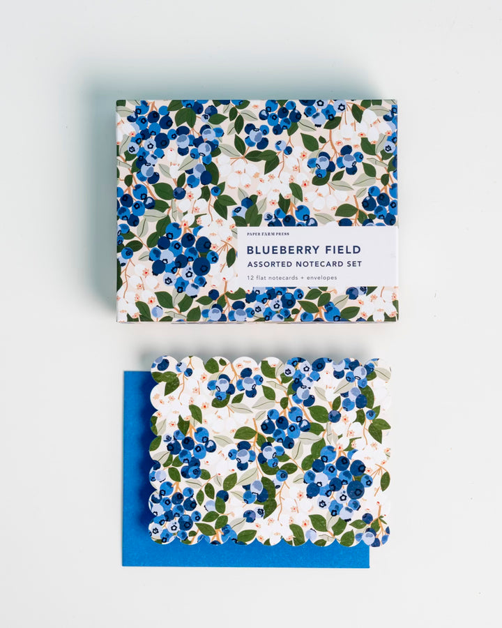 Blueberry Field Assorted Notecard Set