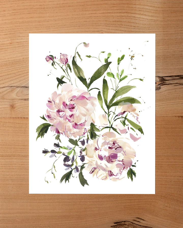 Stampa peonia