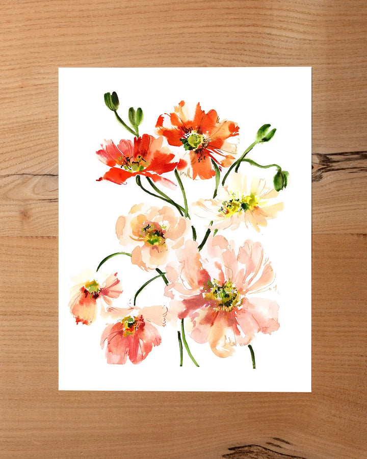 Poppies Print