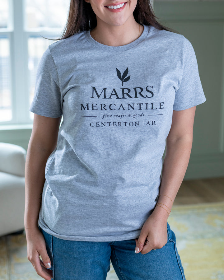 Marrs Mercantile Tee - Light Gray