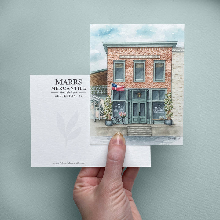 Cartolina postale mercantile di Marrs