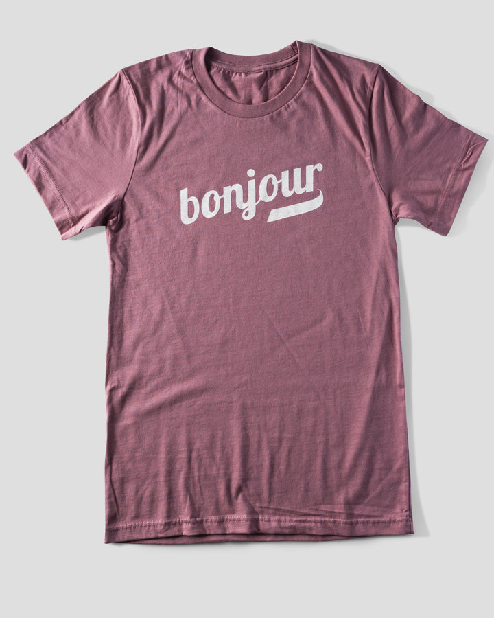 Bonjour - Au Revoir Tee