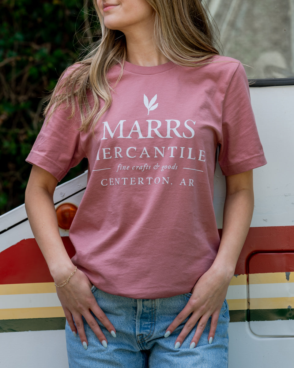 Marrs Mercantile Tee - Mauve