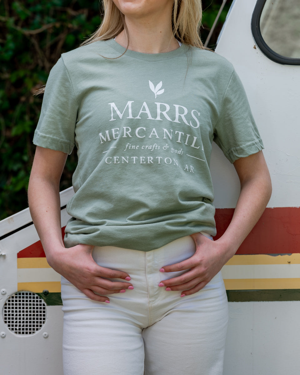 Marrs Mercantile Tee - Sage Green