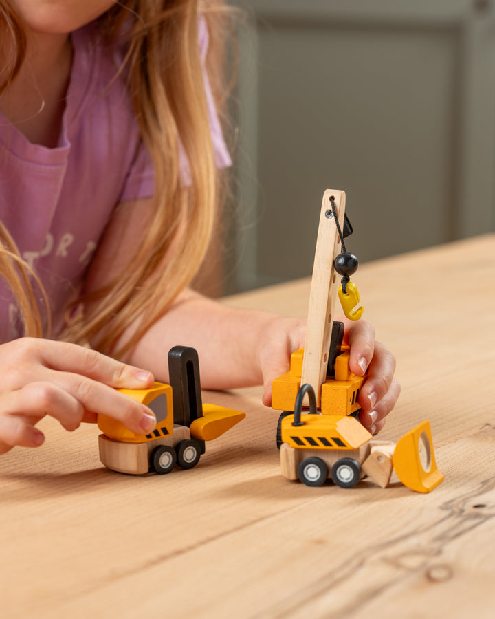 Construction Vehicles Toy Set