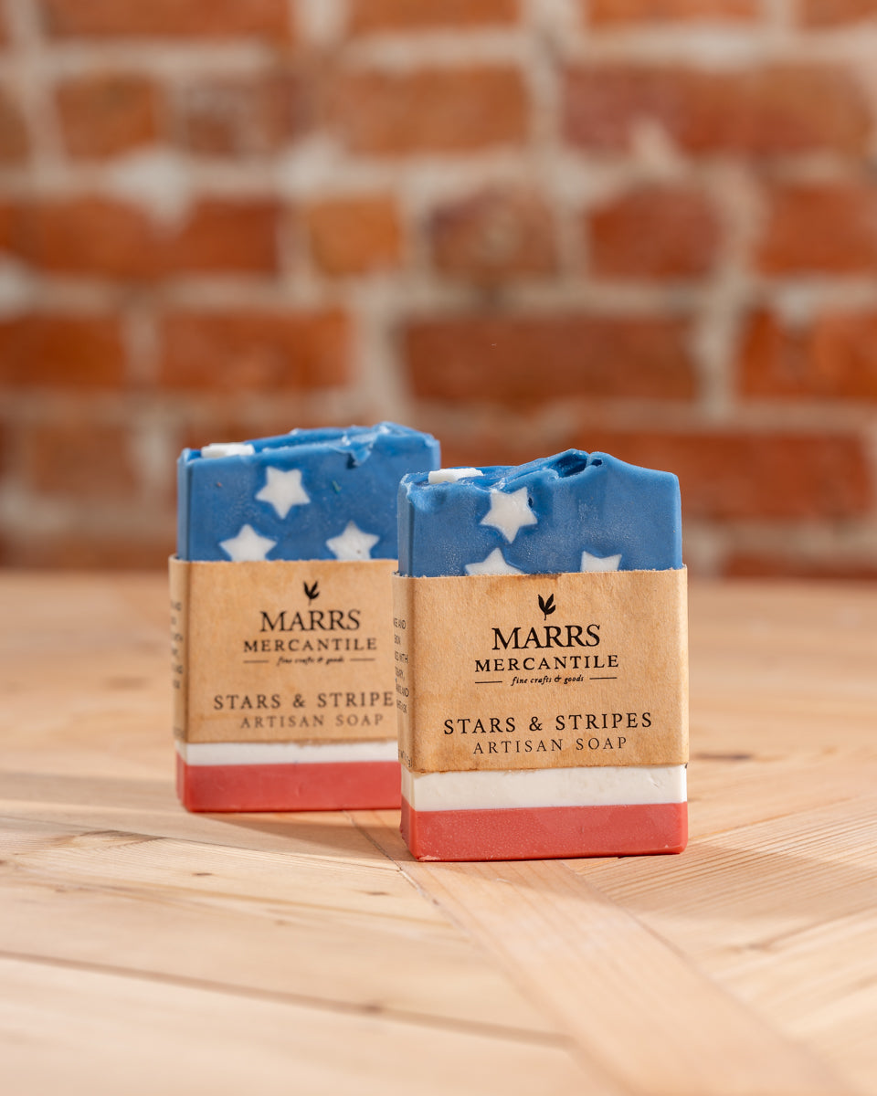 Stars & Stripes Flag Soap