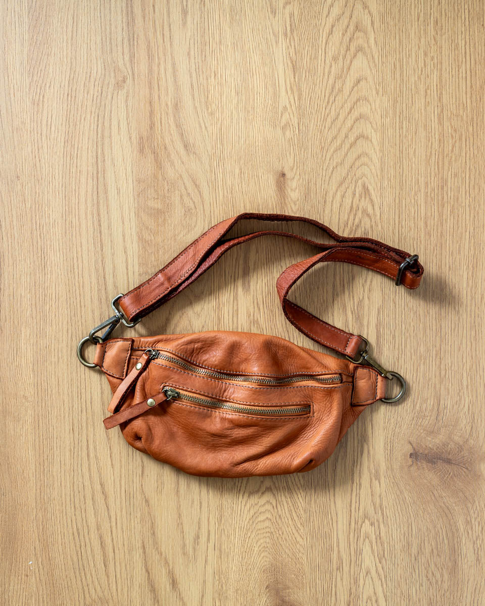 Italian Leather Belt Bag