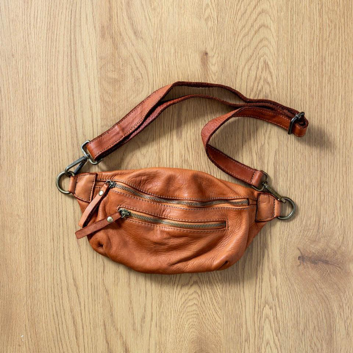 Italian Leather Belt Bag