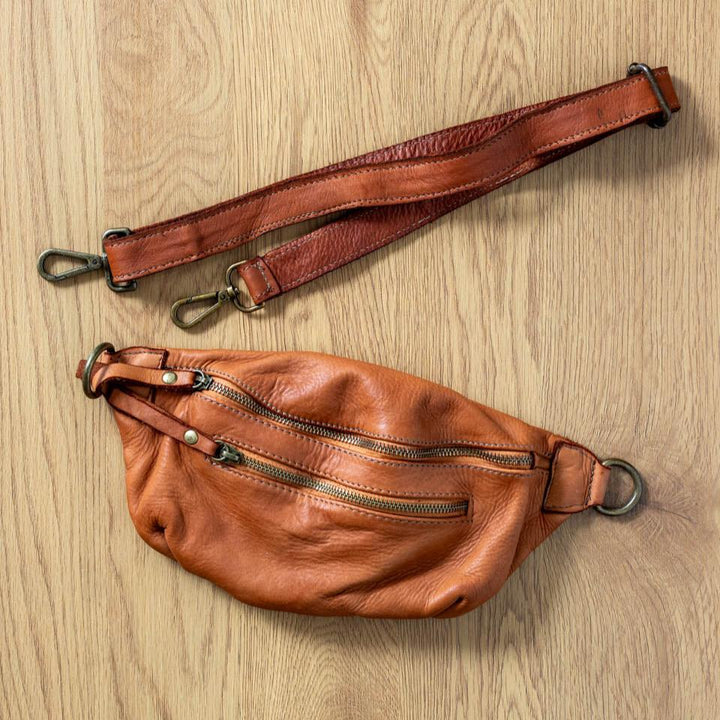 Italian Leather Belt Bag