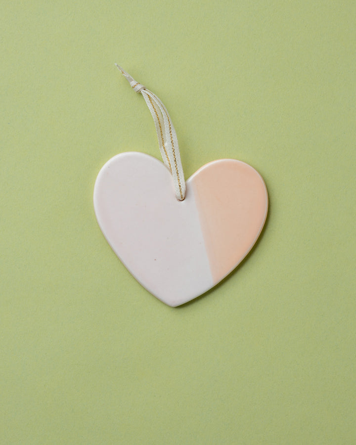 Heart Ceramic Ornament