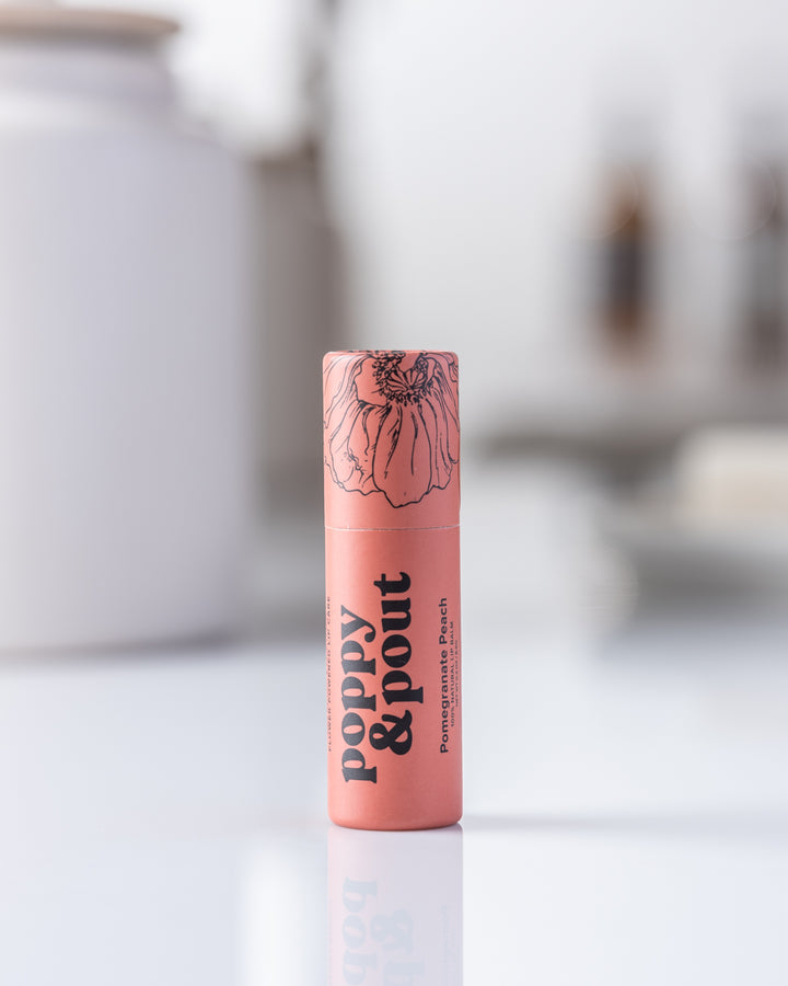 Pomegranate Peach Lip Balm