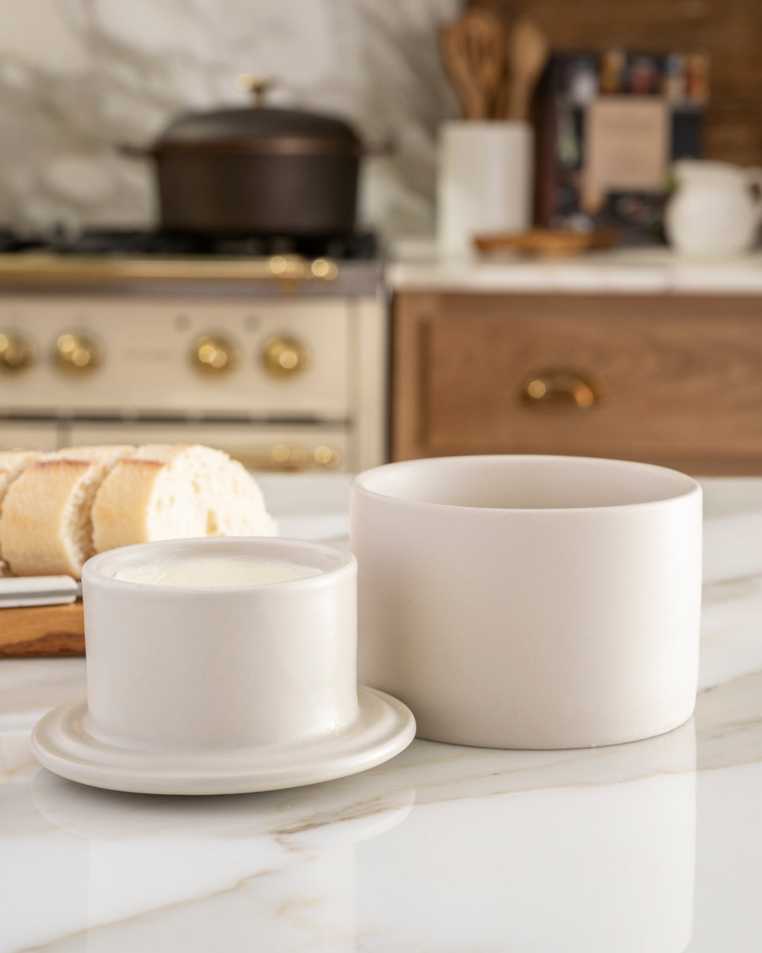 French Butter Crock