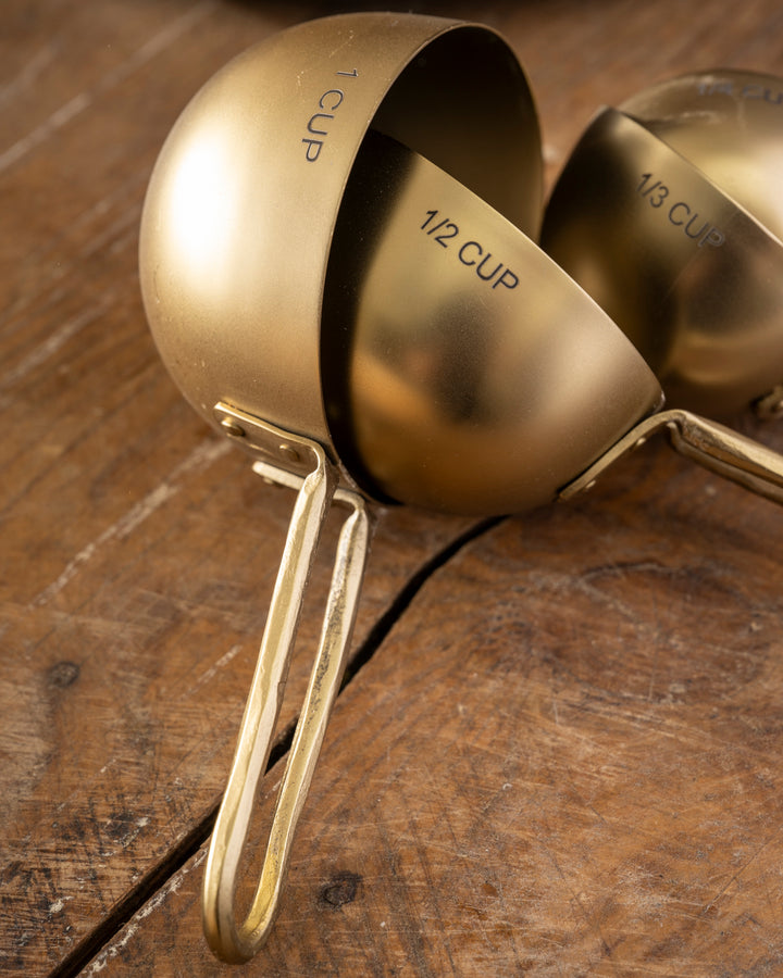 Forge Brass Measuring Scoops