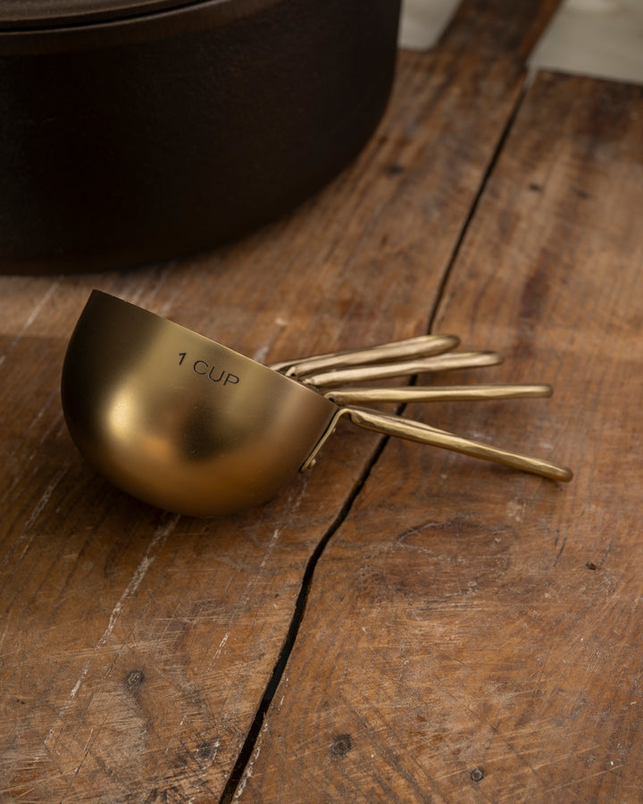 Forge Brass Measuring Scoops