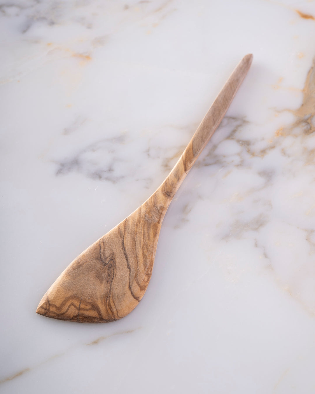 Olive Wood Corner Spatula