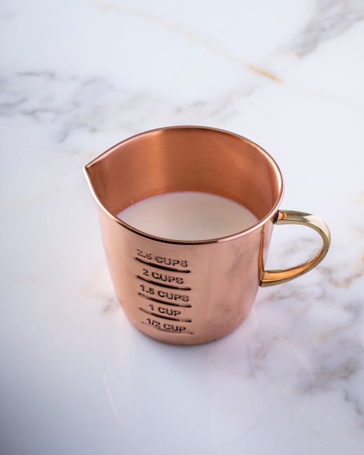 Copper Liquid Measuring Cup