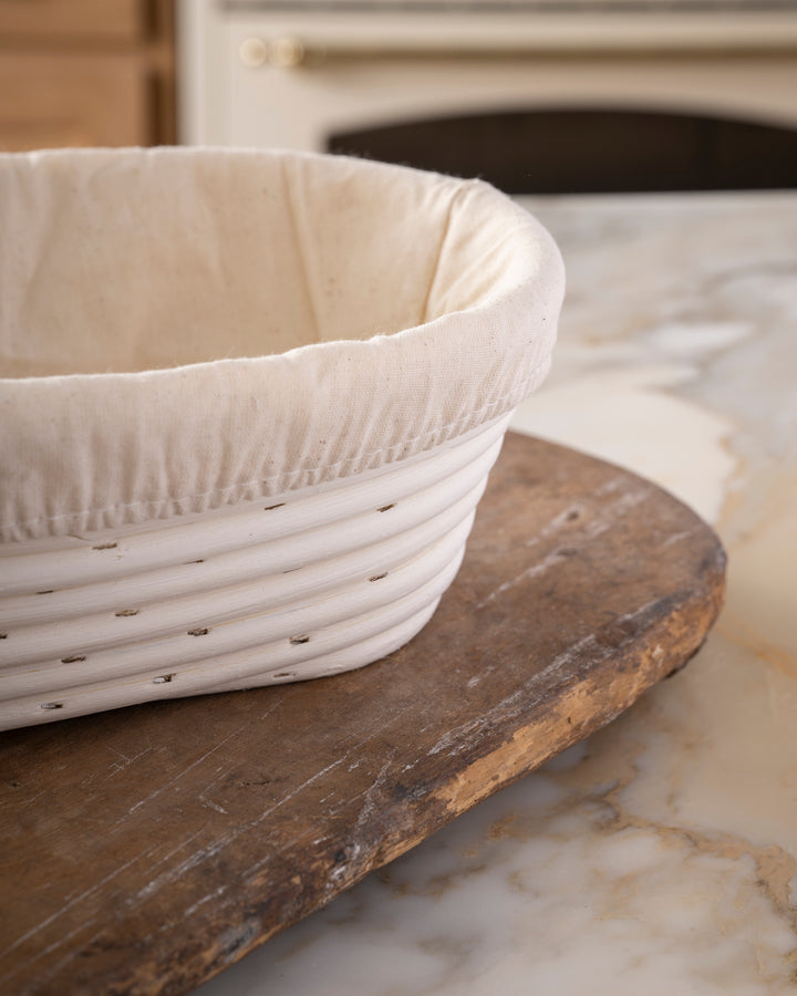 Oval Proofing Basket and Liner
