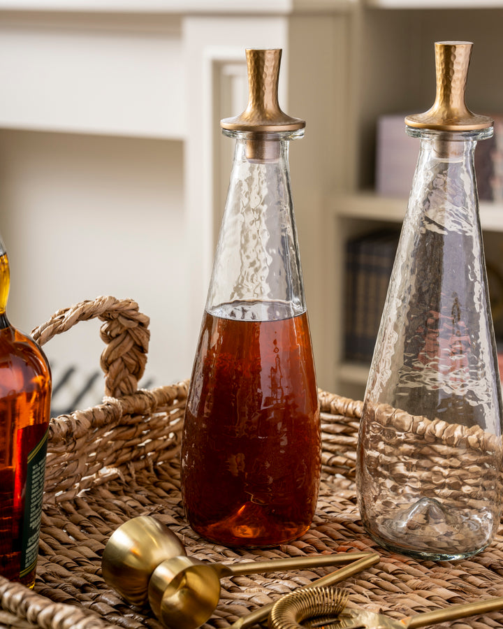 Pebbled Decanter