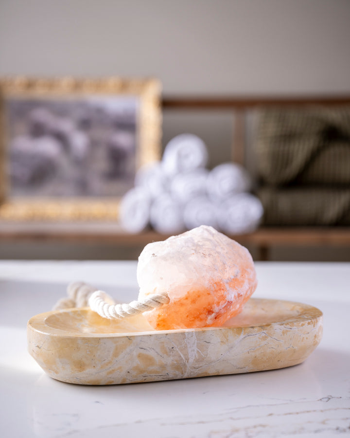 Buff Marble Dish
