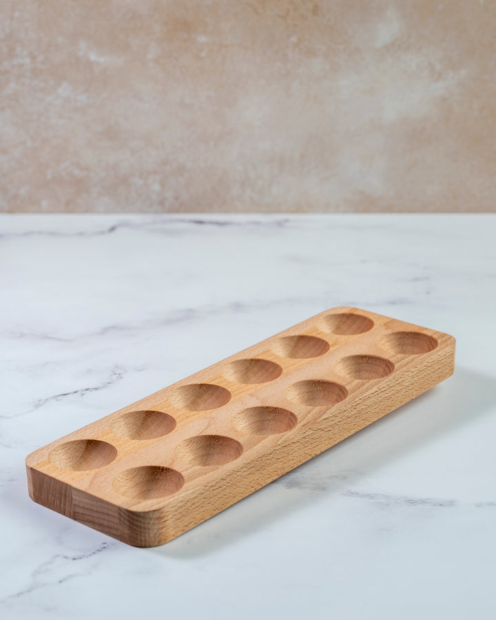 Acacia Egg Holder