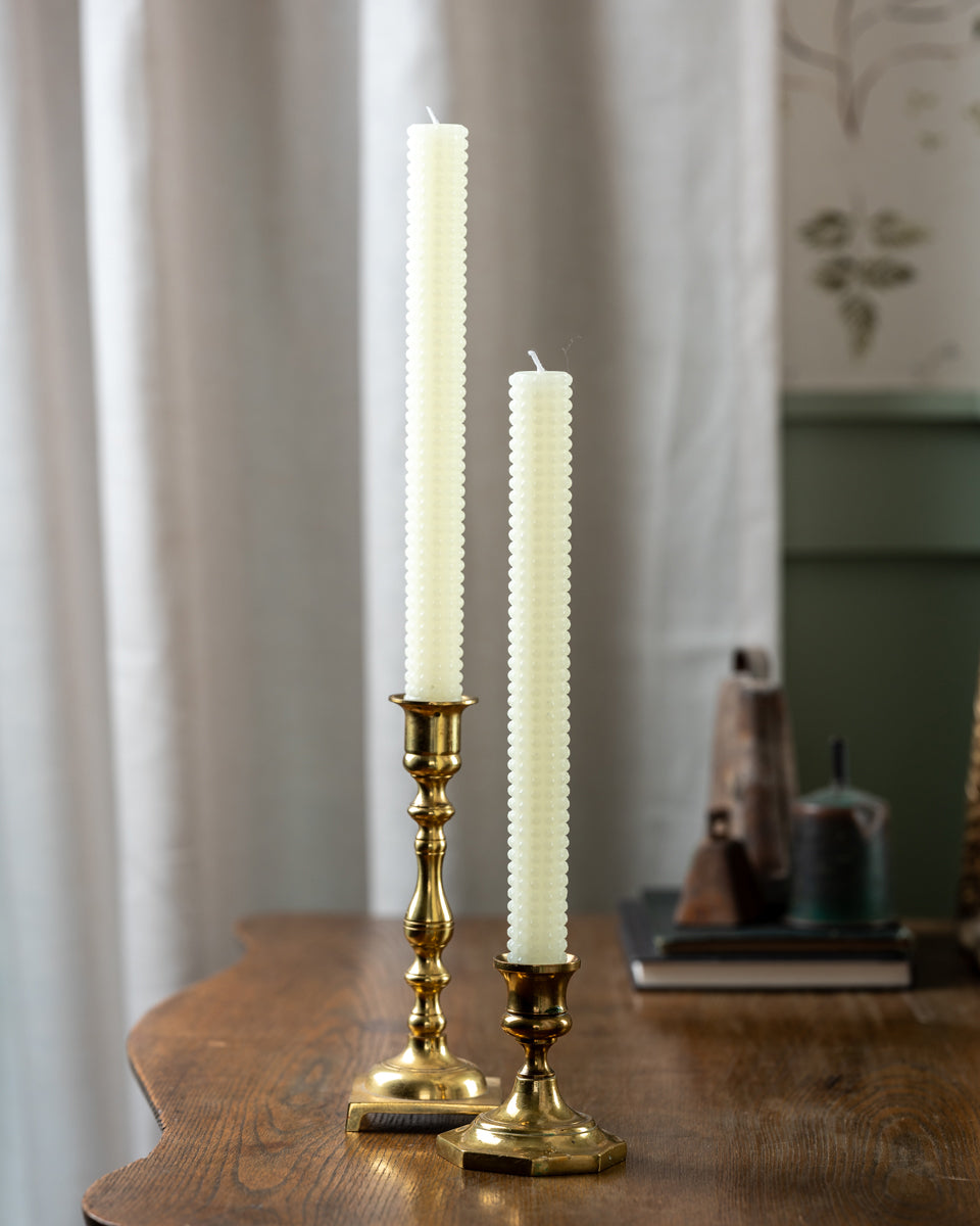 Hobnail Taper Candles