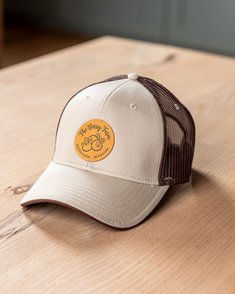 Brown Berry Fest Hat