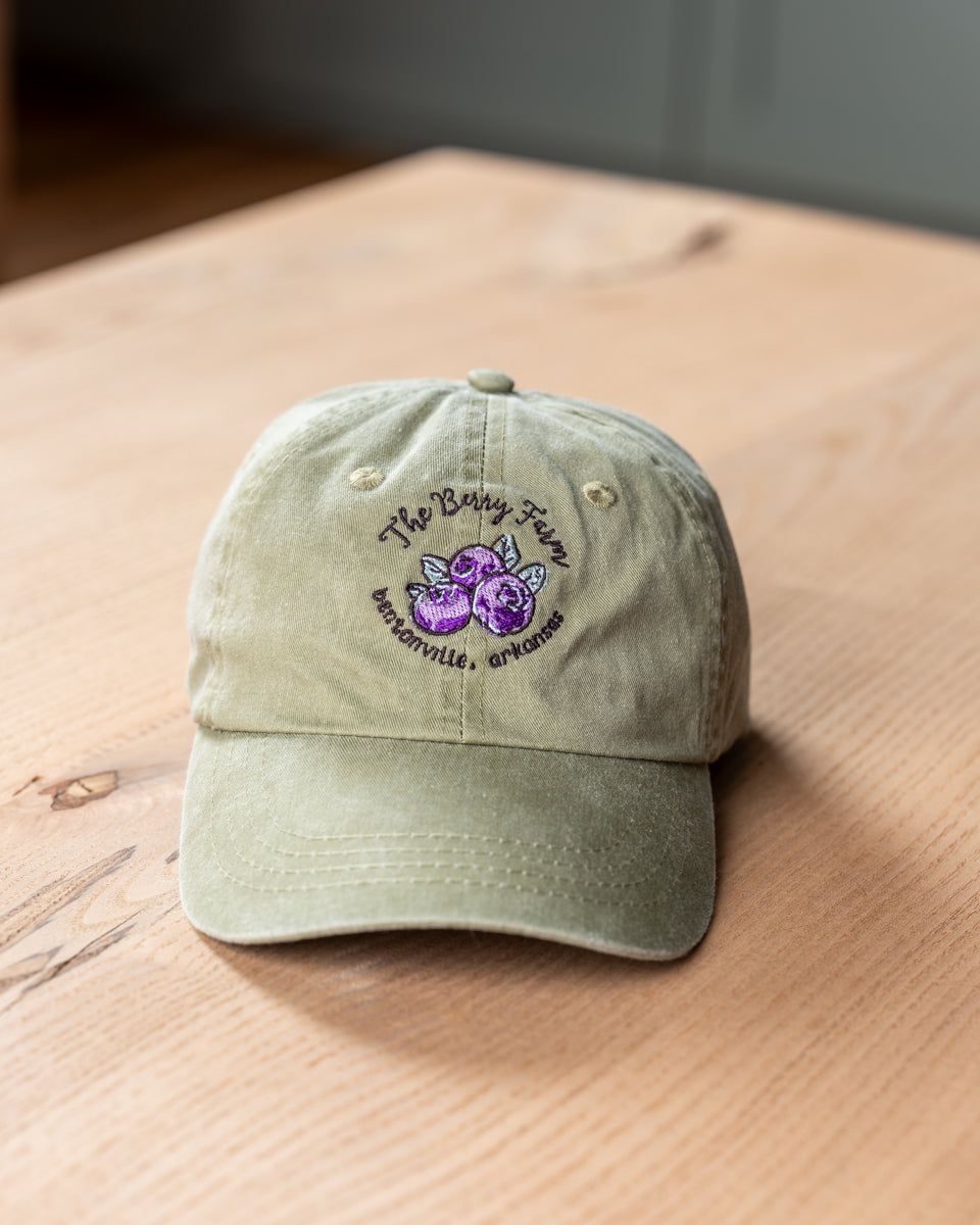 Tan Denim Berry Fest Hat