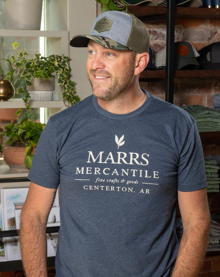 Marrs Mercantile Tee - Navy