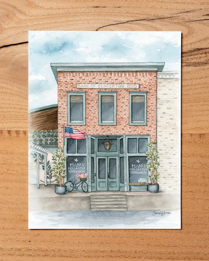 Marrs Mercantile Post Card