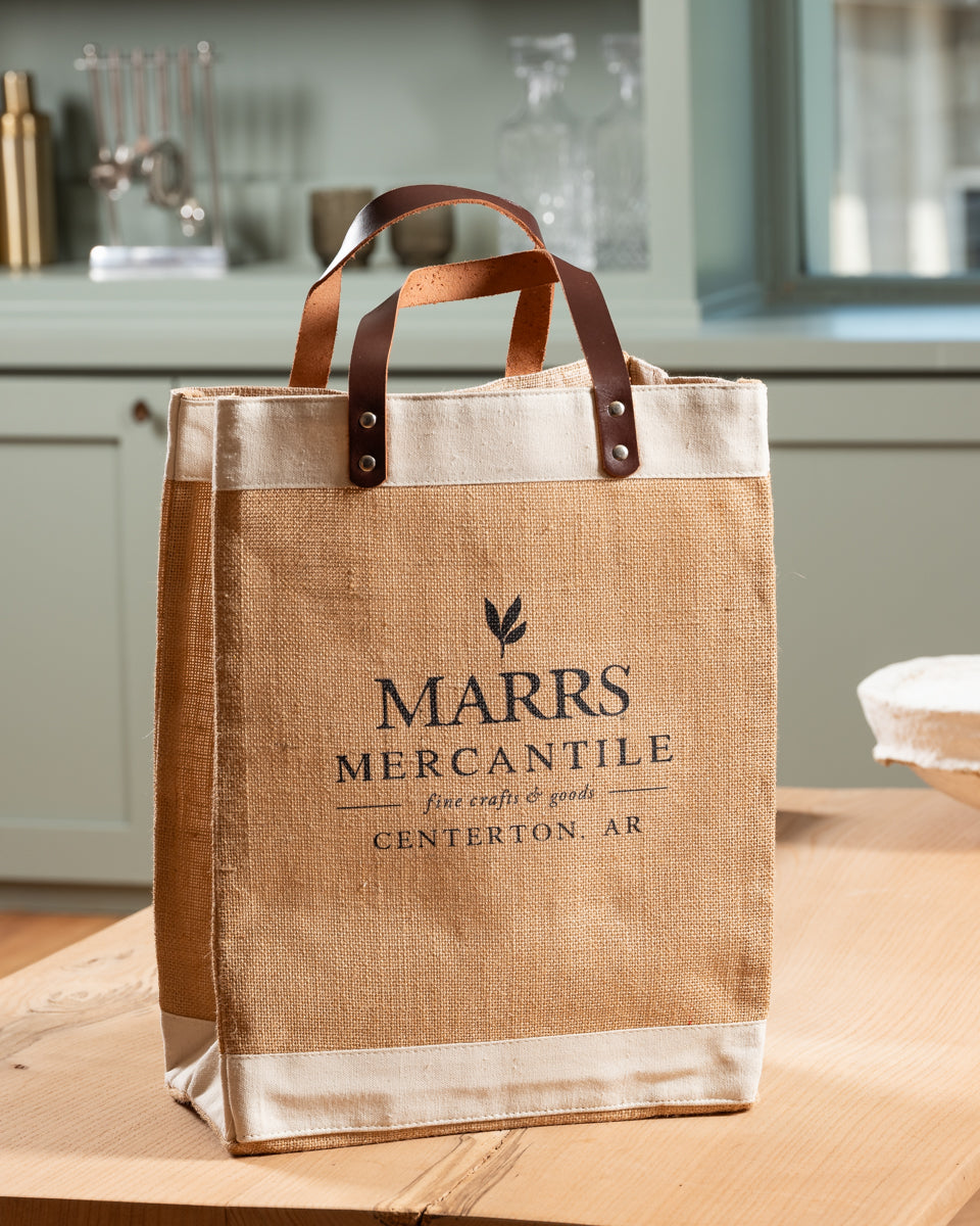 Mercantile Large Jute Tote Bag