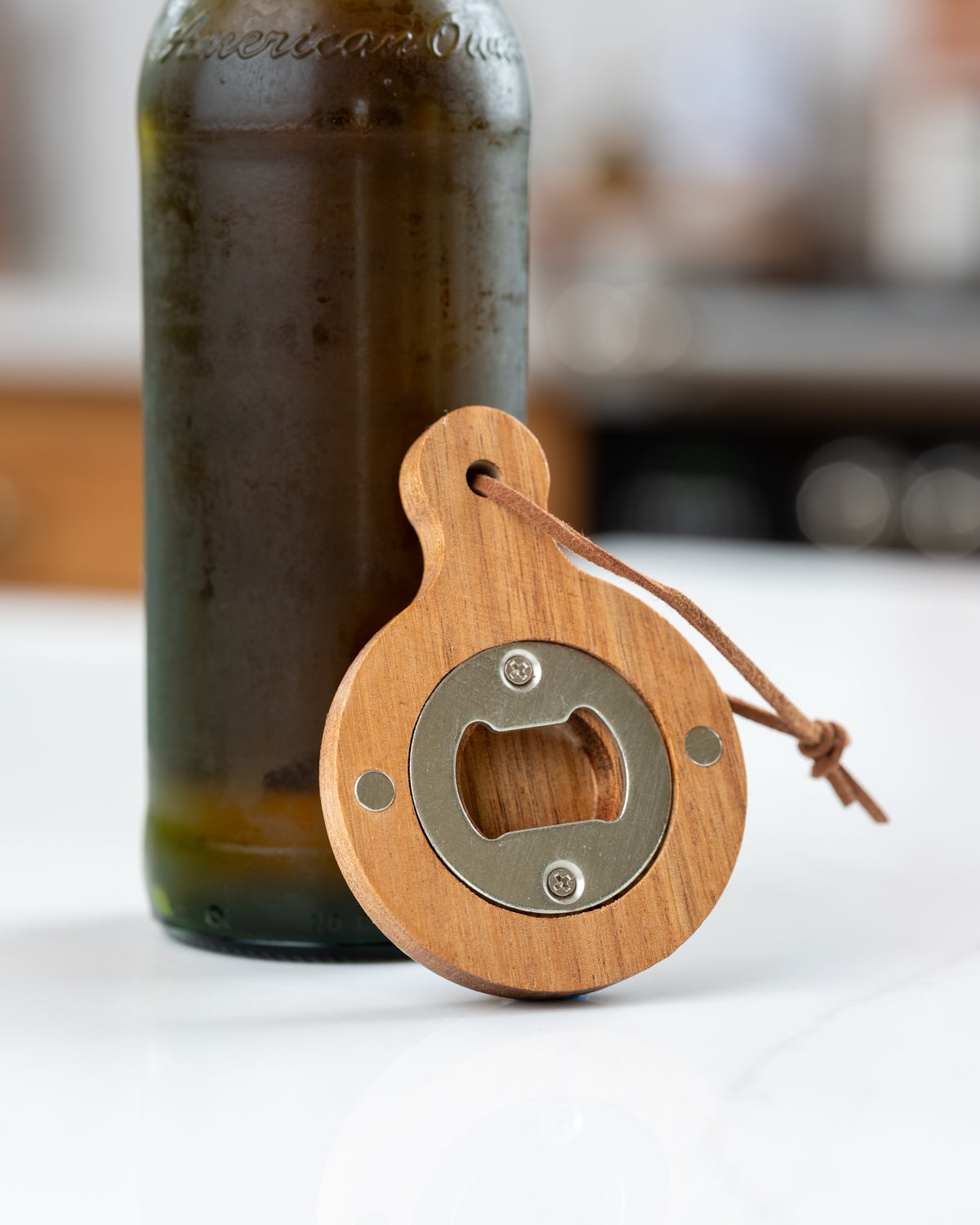 Acacia Wood Bottle Opener Marrs Mercantile