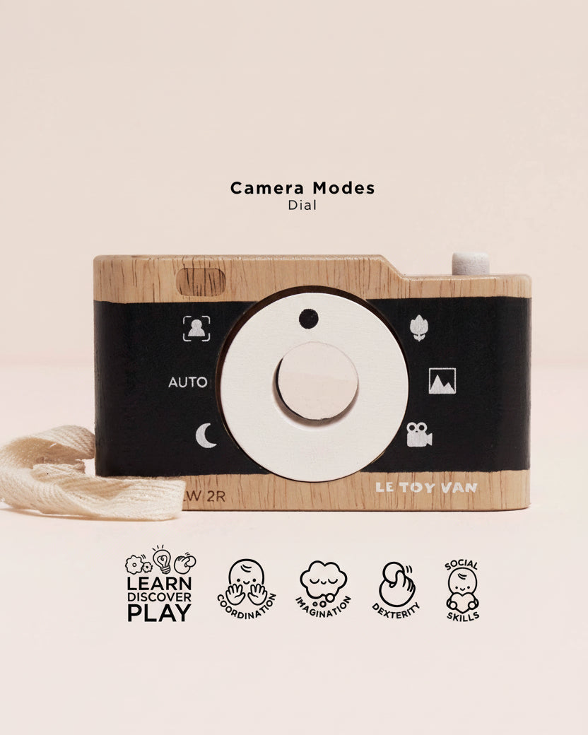 Wooden Retro Camera