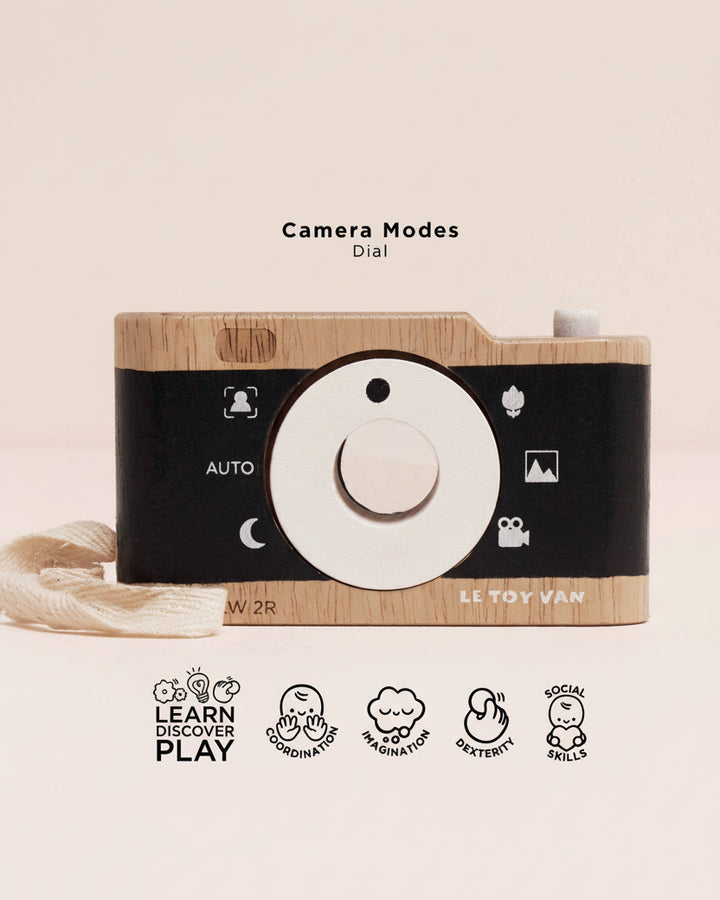 Wooden Retro Camera