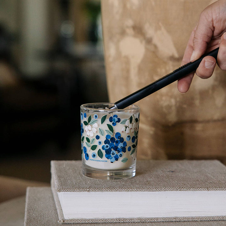 Blueberry Field Scented Soy Hand-Poured Candle